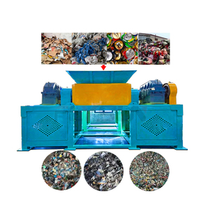 Broyeur de déchets ménagers et industriels à double arbre pour papier, carton, textile, plastique et film - Product Image 1