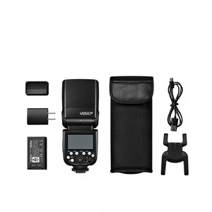 850III ไฟอาหารมื้อเย็นแบตเตอรี่ลิเธียมไอออนระบบ X ไร้สาย GN60 76W 2.4G สำหรับ Canon Nikon SONY Pentax <span class=keywords><strong>Olympus</strong></span> - Product Image 4