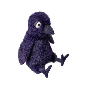 Peluche Corbeau Noir Créatif Ultra Doux en Coton PP, Jouet Animal Mignon pour Machines à Pinces, Hauteur 31-50cm, pour Enfants de 4-6 Ans, en Boîtes - Product Image 5