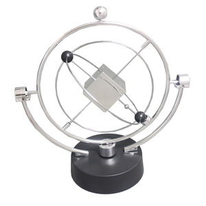 Pendolo <span class=keywords><strong>di</strong></span> <span class=keywords><strong>Newton</strong></span> in Metallo con <span class=keywords><strong>Sfere</strong></span> d'Acciaio, Decorazione Magnetica per Casa e Ufficio, Giocattolo da Scrivania - Product Image 6