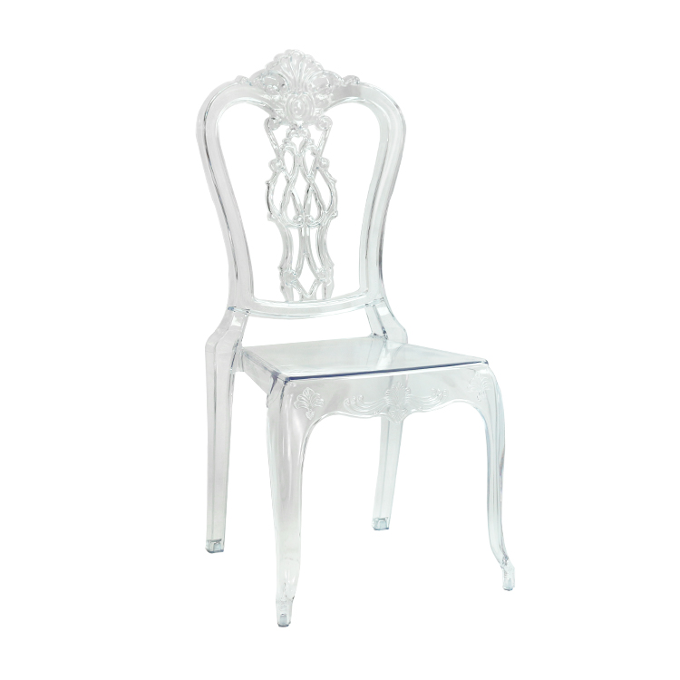 Лидер продаж, прочный пластиковый прозрачный Штабелируемый акриловый прозрачный стул Chiavari для свадебных торжеств и вечеринок