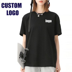 Plain Cotton O-<b>Neck</b> Blank Short Sleeved T-Shirts Customized Printing T Shirt Homme Wholesale Personalized Tshirts With Logo - Product Image 1