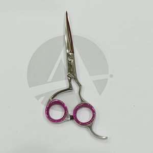 Ciseaux de coupe de cheveux en acier inoxydable super tranchants avec finition polonaise bord de rasoir et vis fantaisie ciseaux de coiffeur professionnels - Product Image 2