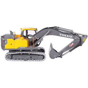 Excavatrice RC <span class=keywords><strong>Volvo</strong></span> 2.4G 24CH à l'échelle 1:14, modèle E010-003 de Double E Hobby, véhicule électrique entièrement fonctionnel, jouets télécommandés. - Product Image 3