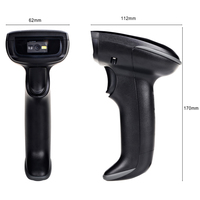 MJ2290 Lector de Códigos de Barras 2D con Cable USB, Lector de Códigos QR 1D, Portátil, Rápido, con Sensor Automático, Venta Directa de Fábrica
