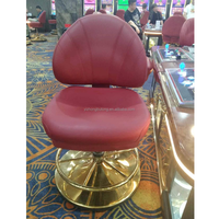 Chaises de machines à sous de casino en cuir de luxe modernes tabourets de bar pour poker vente à chaud salle de bain maison chambre à coucher atelier centre commercial utiliser des restaurants