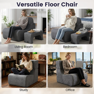 Sofá de compresión 2026 de alta calidad, sofá de espuma de alta calidad, cómodo sofá de suelo, sillón chaise lounge para interior, puf. - Product Image 3