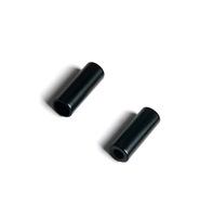 Approvisionnement d'usine creux 20*7mm métal cordon pointe Aglet cordon fin en alliage de Zinc bouchon de verrouillage pour chaussures dentelle vêtements accessoires