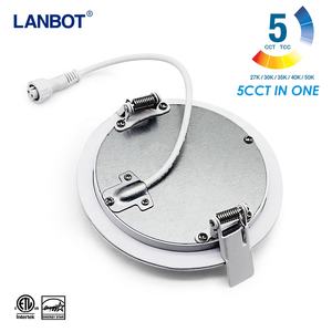 中山ランボット ETL LBT-<span class=keywords><strong>PL</strong></span>-10A スリム調光対応LED埋め込みパネルライト ダウンライト ポットライト ジャンクションボックス付き - Product Image 3