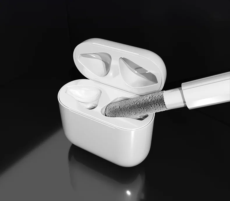 Multifunctional Earphone Cleaning Kit For Airpods Cleaner Brush Pen For IPhone Earbuds Headphone 3 In 1 Cleaning Tools