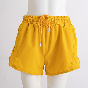 Shorts de yoga d'été pour filles, couleur unie personnalisée, vente en gros, vêtements de sport pour enfants, mode, tenue de tennis, boutique de vêtements de sport - Product Image 4