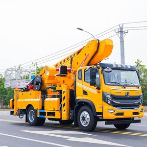 Camión de Trabajo Aéreo con Brazo Telescópico Hidráulico de 47 m, Plataforma Elevadora para Proyectos de Ingeniería en Altura - Product Image 3