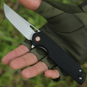 New micarta xử lý săn bắn dao <span class=keywords><strong>G10</strong></span> xử lý D2 Lưỡi Dao Bỏ Túi ngoài trời cắm trại gấp dao săn thiết bị - Product Image 6