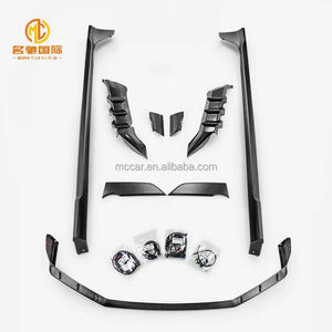 Đối với Honda Civic type-r (fk8) fk8 FK7 vtx2 m-ugen bộ cơ thể phía trước môi bên váy Vent ABS Vật liệu cơ thể Kit - Product Image 1
