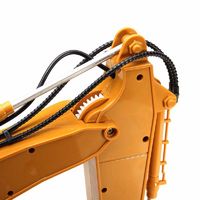 Drop-kapal Otentik versi pabrik Huina 1550 Update Terbaru Super Diecast 1/14 skala 15 Saluran 2.4GHz RC Excavator