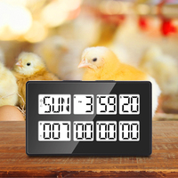 2022 nouvelle horloge de cuisine numérique électrique 999 jours minuteries en plastique cuisson Incubation compte à rebours