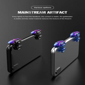 Joystick de Gamepad ajustable de teléfono de Metal colorido de alta calidad para PUBG Mobile Gaming <span class=keywords><strong>Trigger</strong></span> Fire <span class=keywords><strong>Button</strong></span> <span class=keywords><strong>L1R1</strong></span> Shooter Controller - Product Image 2