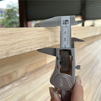 Planche articulée en bois de pin/teck/noyer/acacia/caoutchouc Planche articulée personnalisée de 7mm 8mm 9mm 10mm 11mm 12mm 15mm 16mm 17mm