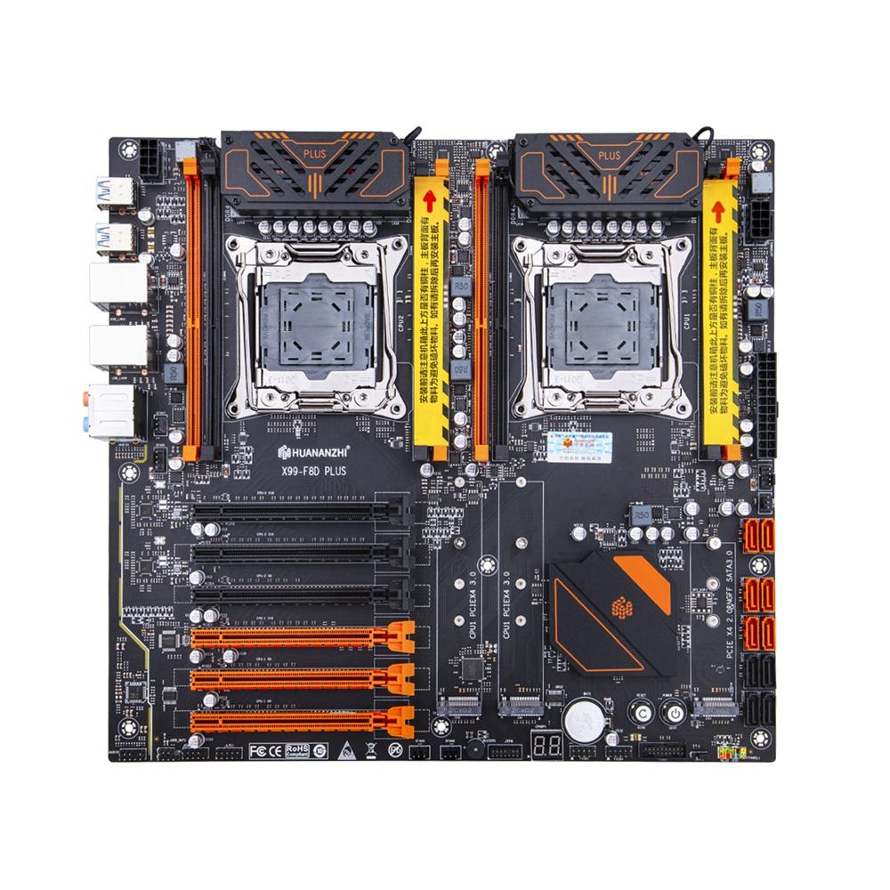 Huananzhi X99 F8D PLUS Motherboard - Dual CPU Support