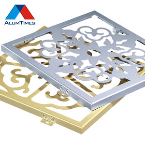 Système de panneaux muraux extérieurs industriels Alumtimes en aluminium, technologie de découpe laser, imperméable pour villa, hôtel, bâtiment - Product Image 2