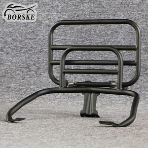 Portapacchi Posteriore per Bauletto per Moto e Scooter Staffa di Supporto per <span class=keywords><strong>Vespa</strong></span> GTS <span class=keywords><strong>300</strong></span> GTS250 GTV125 <span class=keywords><strong>GTV</strong></span> - Product Image 1