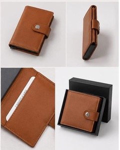 Top Quality Custom Logo Leather <b>Wallet</b> for Men with Premium Craftsmanship At Best Price - Product Image 3