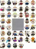 Figuras Mini de Bloques de Construcción ABS, Estilo Halloween, Adorno de Escritorio Coleccionable DIY, Regalo Festivo para Adolescentes y Coleccionistas