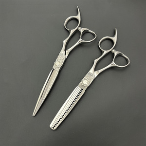 Ciseaux à cheveux CNC VG10 6 pouces, outils de coupe professionnels pour coiffeurs droitiers - Product Image 4