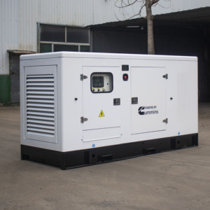 Cho Cummins động cơ im lặng Máy phát điện diesel 30kVA để 60kva 50Hz ba giai đoạn 400V tiếng ồn thấp 50kwa 240V và 230V đánh giá điện áp - Product Image 2