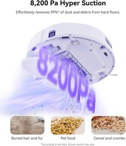 หุ่นยนต์ดูดฝุ่นถูพื้น Narwal Freo X Ultra 8200Pa พร้อมระบบอบแห้ง/ล้างอัตโนมัติ ระบบเทฝุ่นออกเอง ป้องกันการพันกันของฝุ่น ฐานดูดฝุ่นแบบไม่ต้องบำรุงรักษา - Product Image 3