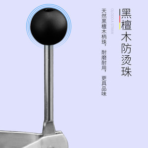 Ensemble de moules à œufs en acier inoxydable 316, épaissis avec poignée, en forme de cœur, d'étoile, rond et de fleur, pour faire des crêpes pour le petit-déjeuner - Product Image 2