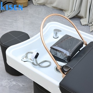 KISEN Nouveau Design Lit de Lavage et de Massage Capillaire avec Évier pour Salon de Coiffure et Spa Japonais, Fauteuil de Lavage de Cheveux Confortable - Product Image 5