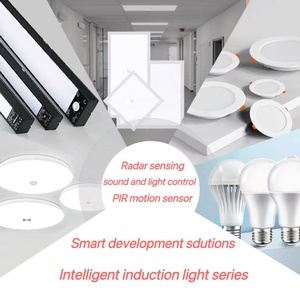 Đa chức năng nhôm Led Bóng đèn Đèn cảm biến điều khiển bằng giọng nói cảm ứng đèn <span class=keywords><strong>E27</strong></span> cơ sở DC 5-năm bảo hành cho kho sử dụng ngoài trời - Product Image 6