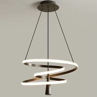 Lampe de restaurant moderne minimaliste Salle à manger créative minimaliste Bar Salle à manger nordique Pendentif avec spot