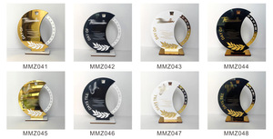 Vassoio in Legno per Decorazioni Festive con Conto alla Rovescia e Ornamento Acrilico Rotante per Feste - Product Image 6