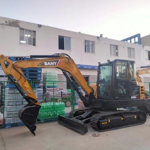 Mini-excavatrice professionnelle sur chenilles Sany SY55C de 5 tonnes, marque chinoise Sany, 90 % neuve, prix bas - Product Image 6