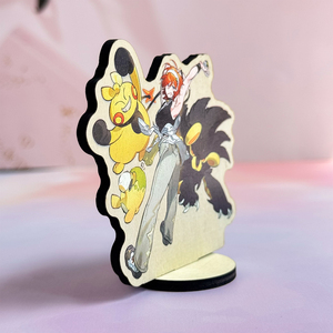 Foto stampata personalizzata Anime legno Craft Standee segnaletica decorativa Cartoon Advertising di qualità scatole di legno Cartoon cartelli <span class=keywords><strong>da</strong></span> parete - Product Image 3