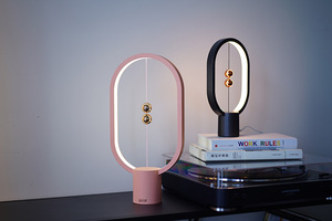 Lampe magnétique d'équilibre Mini <span class=keywords><strong>Heng</strong></span> Dorui, lampe de chevet, lumière nocturne, décoration d'intérieur, lampe de bureau LED intelligente - Product Image 4