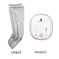 Système de bottes de compression d'air professionnel amélioré pour la circulation sanguine, contrôle du temps, branchement, masseur de jambes amélioré
