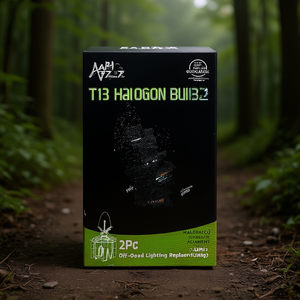 หลอดไฟฮาโลเจน T13 2 ชิ้น หลอดไฟสำรองสำหรับไฟส่องสว่างแบบออฟโรด - Product Image 3