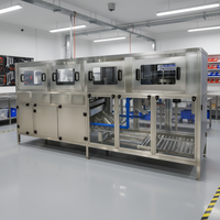 Pompe de remplissage et de bouchage automatique électrique 20L à commande PLC pour remplissage d'eau de haute précision et boissons commerciales