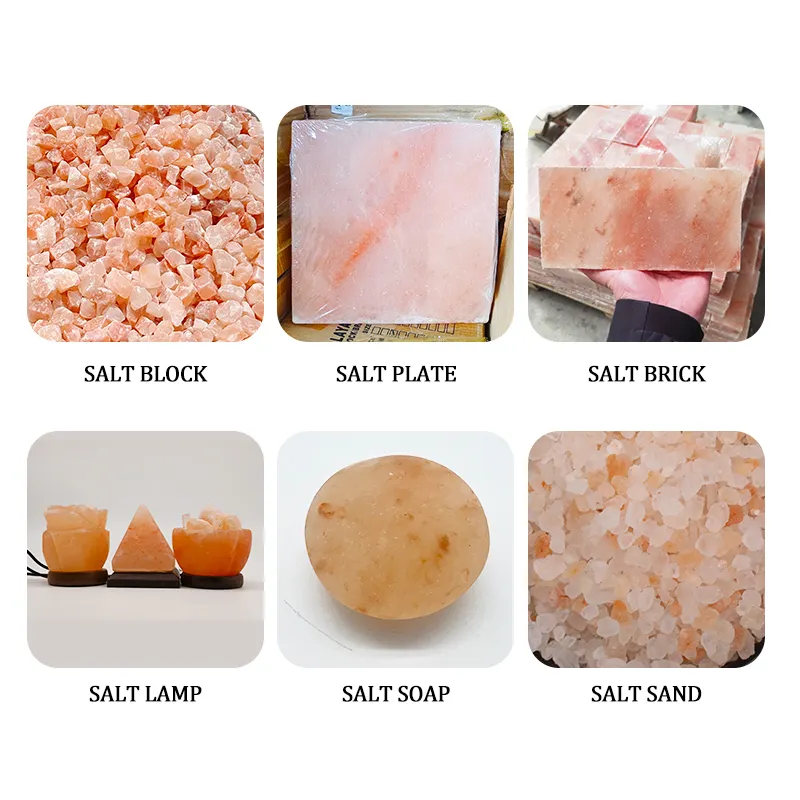 Natural Himalayan Brick Salt Block for Barbecue 8*4*2 Inches  100% Natural Grain Salt Himalayan Pink Salt Brick