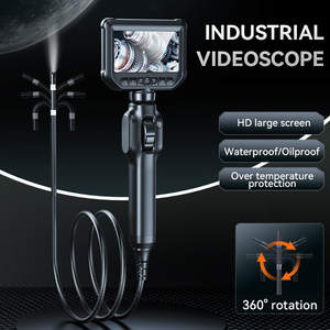 S43 Wholesale Rotation 360 Steering Industrial Visual HD Endoscope Inspection 4.3 Inch IPS Screen CMOS <strong>SD</strong> <strong>Card</strong> <strong>Camera</strong> IP67 - Product Image 2