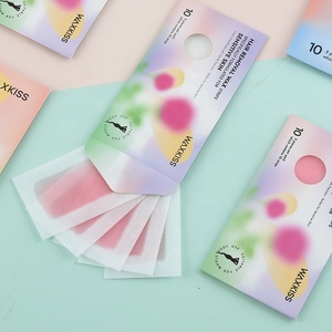 Tamaño doble usado <span class=keywords><strong>para</strong></span> todo tipo de piel Tiras de <span class=keywords><strong>cera</strong></span> de papel facial y corporal Precio de fábrica Tiras de <span class=keywords><strong>cera</strong></span> recién llegadas <span class=keywords><strong>para</strong></span> depilación facial - Product Image 6