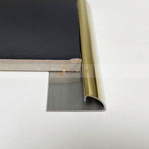 EX1023 Modern Stainless Steel Custom Profile Tile <b>Trims</b> <b>for</b> Interior Decoration Solutions Durable & Waterproof - Product Image 6