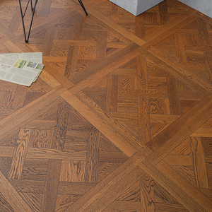 Parquet en chêne de Versailles FSC multicouche brossé de qualité AB, respectueux de l'environnement, T&G 450 mm 600 mm, pour projets de rénovation - Product Image 1