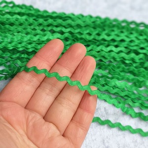 Ruban de couture en dentelle ondulée festonnée de 3 mm de qualité supérieure, bord incurvé en PP, pour vêtements et travaux manuels DIY - Product Image 6