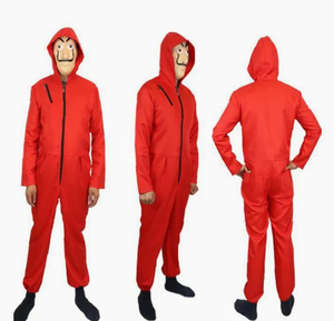 Costume Cosplay Money Heist, Tuta Rossa per Halloween, Outfit per Performance Anime - Product Image 1