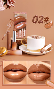 Ensemble cosmétique pour les lèvres 3 en 1 personnalisable MLM : crayon à lèvres, gloss aqueux, rouge à lèvres miroir, waterproof, haute brillance, trousse de maquillage portable - Product Image 6