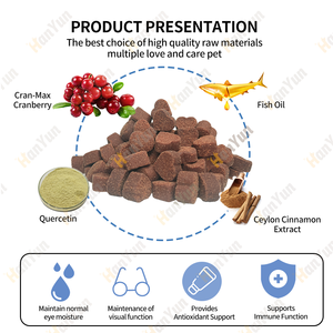 कुत्तों के लिए निजी लेबल वाले आंसू दाग दाग हटाने और एंटीऑक्सिडेंट मिश्रण विटामिन सी ल्यूटिन के साथ पूरक - Product Image 2